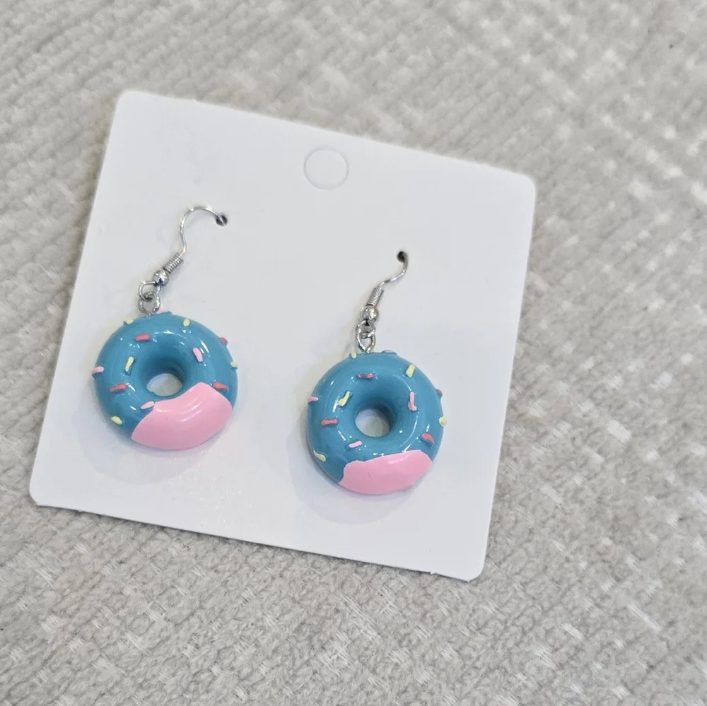 Colorful Donut Earrings